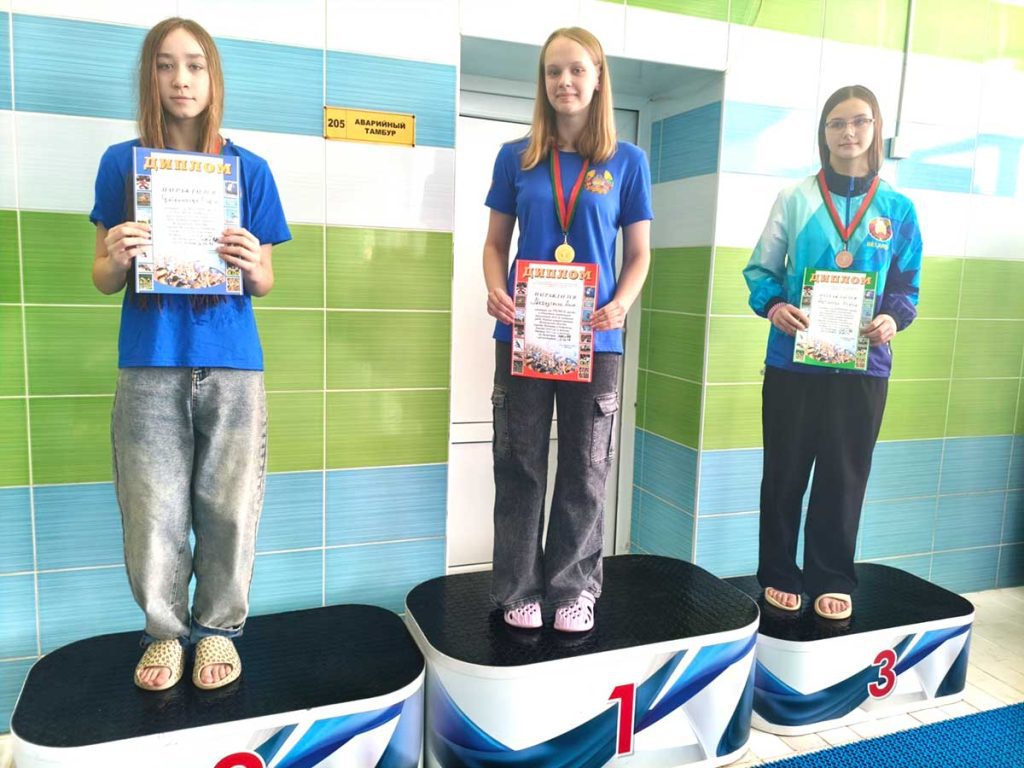 Климовчане завоевали награды в плавании на областных соревнованиях