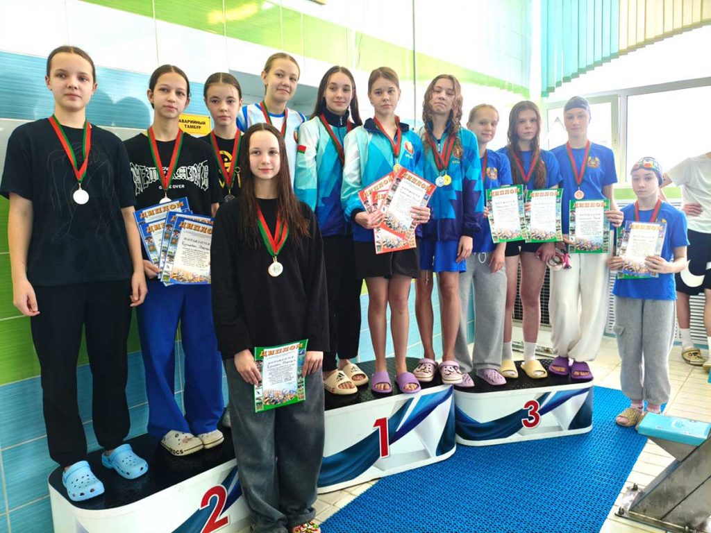 Климовчане завоевали награды в плавании на областных соревнованиях