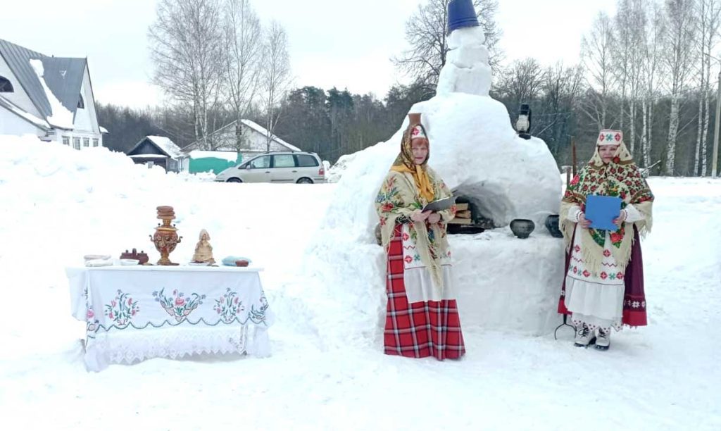 Как прошли Масленичные гуляния в Макеевичах Климовичского района