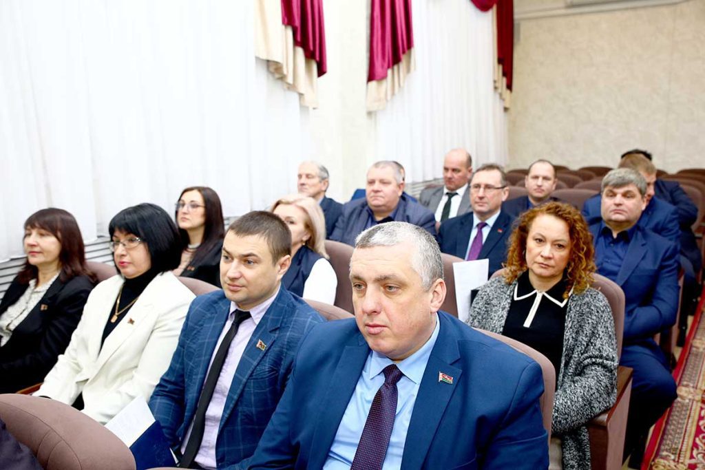 В Климовичском райисполкоме подвели итоги работы за 2025 год