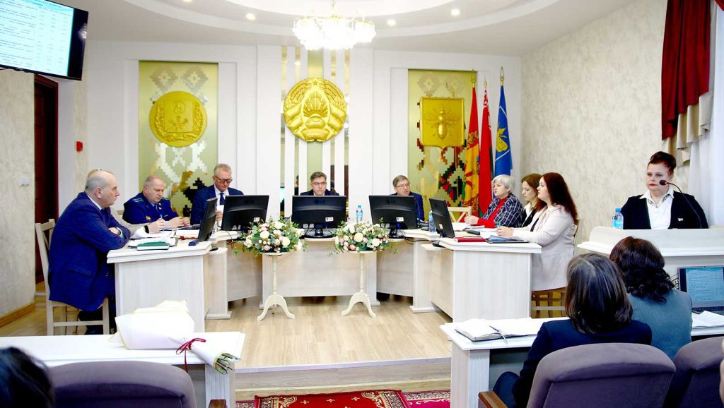 В Климовичском райисполкоме подвели итоги работы за 2025 год