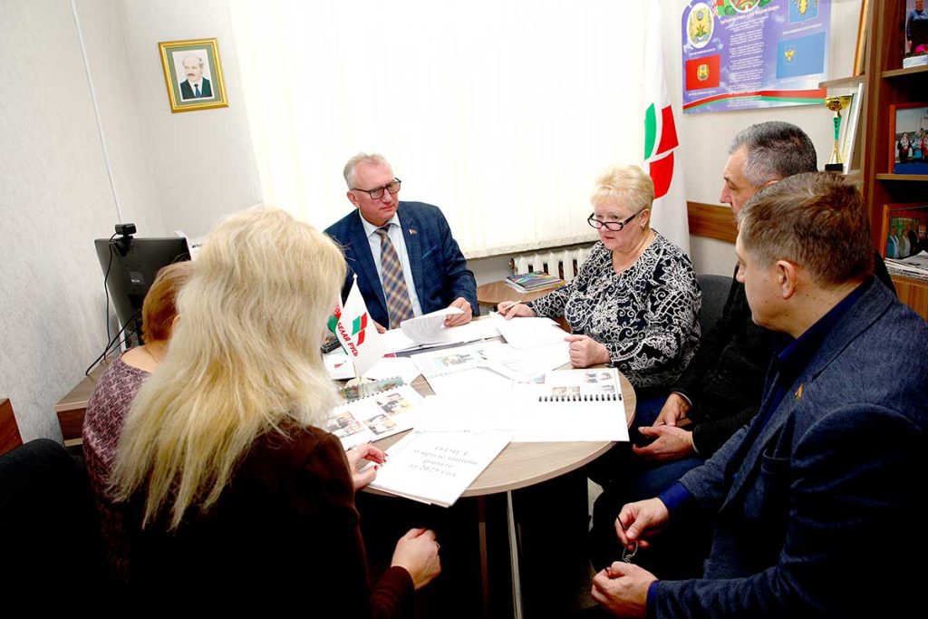 В Климовичах подвели итоги смотра-конкурса на лучшую первичку РОО «Белая Русь»