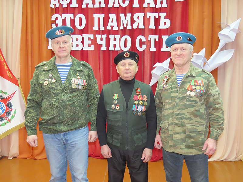 Афганистан — это память и вечность: ветераны встретились с климовичскими школьниками