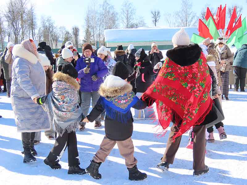 Як у Клімавічах на Масленіцу гулялі