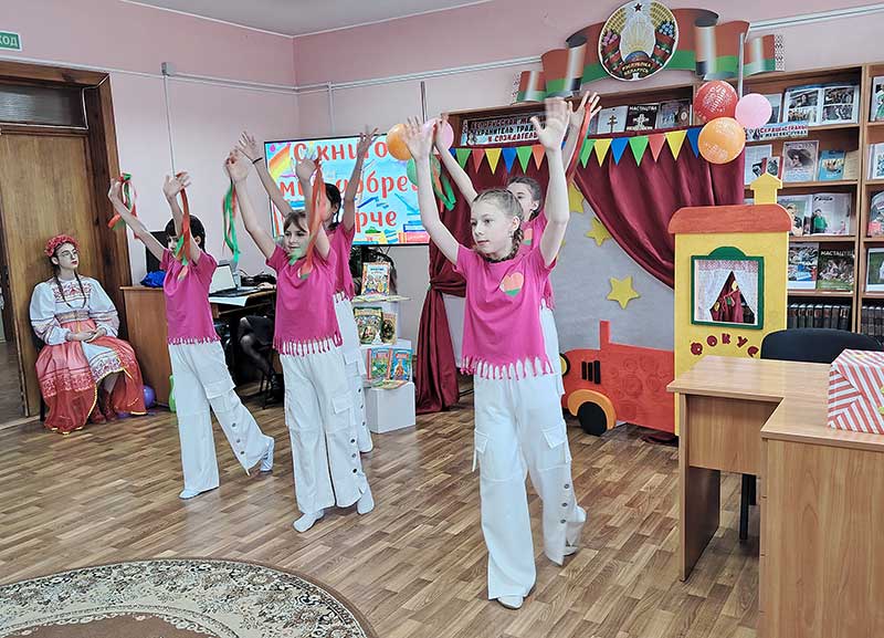 В Климовичской центральной библиотеке открылась Неделя детской и юношеской книги