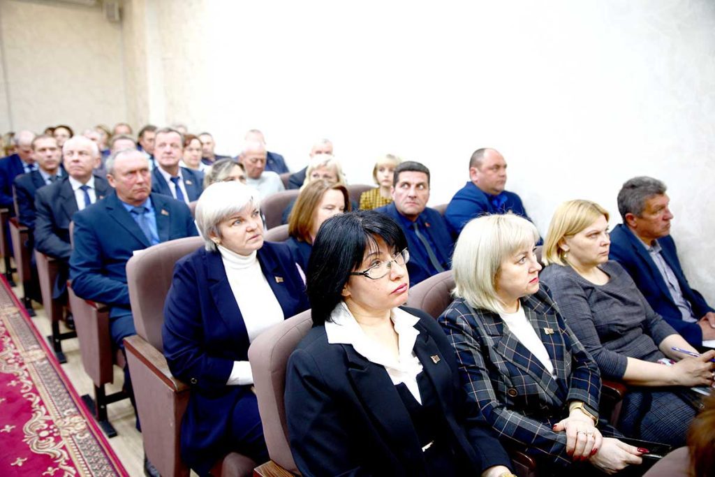 Состоялась очередная сессия Климовичского районного Совета депутатов