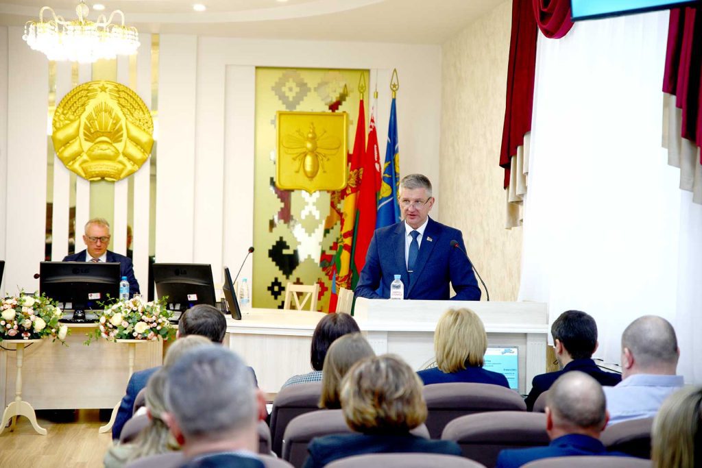 Состоялась очередная сессия Климовичского районного Совета депутатов