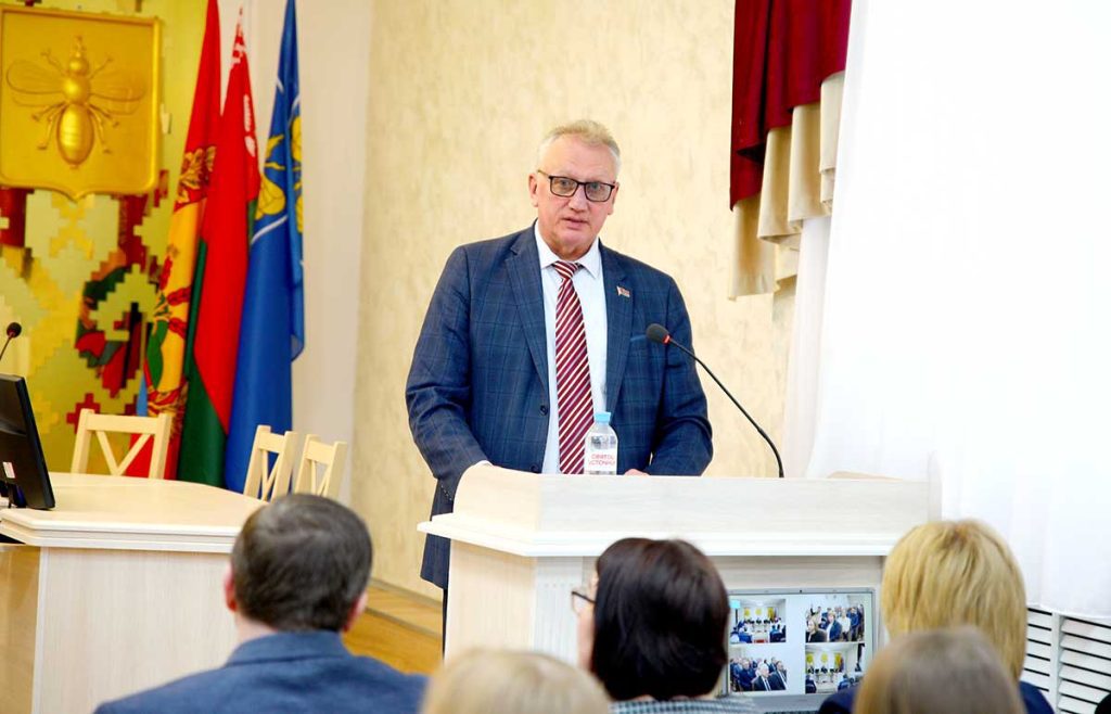 Состоялась очередная сессия Климовичского районного Совета депутатов