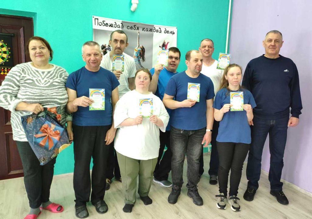 В Климовичской ДЮСШ прошла спортландия для посетителей РЦСОН