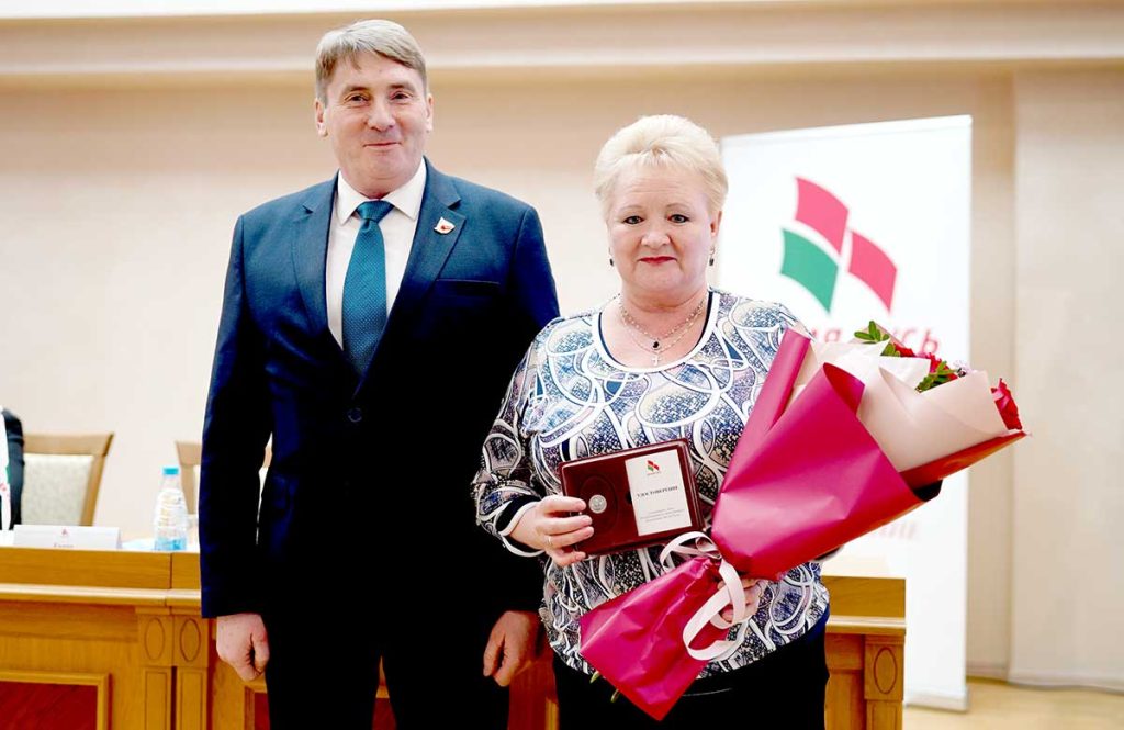 Климовчане удостоены наград Могилевской областной организации РОО «Белая Русь»