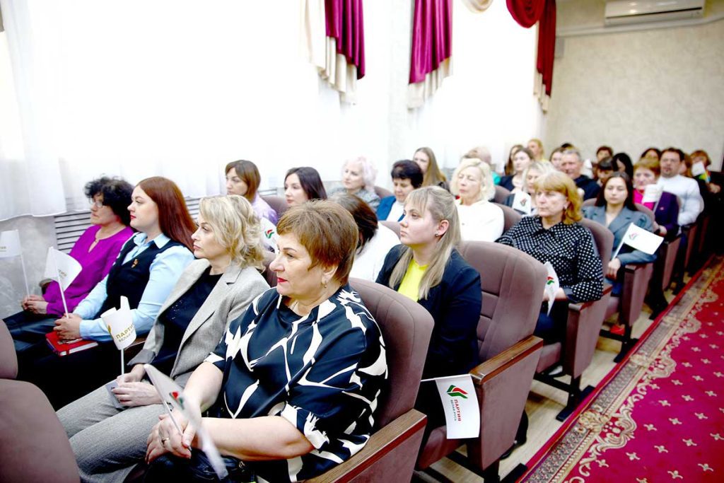 Белорусская партия «Белая Русь» подвела итоги работы в Климовичском районе