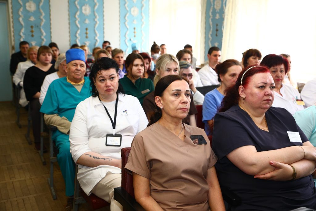 Александр Горошкин побывал в Климовичской ЦРБ