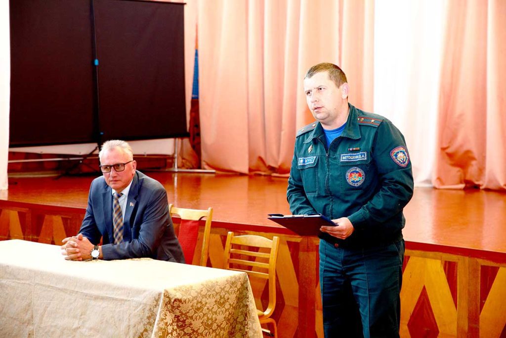 В Климовичах провели встречу жителей микрозоны «50 лет СССР»