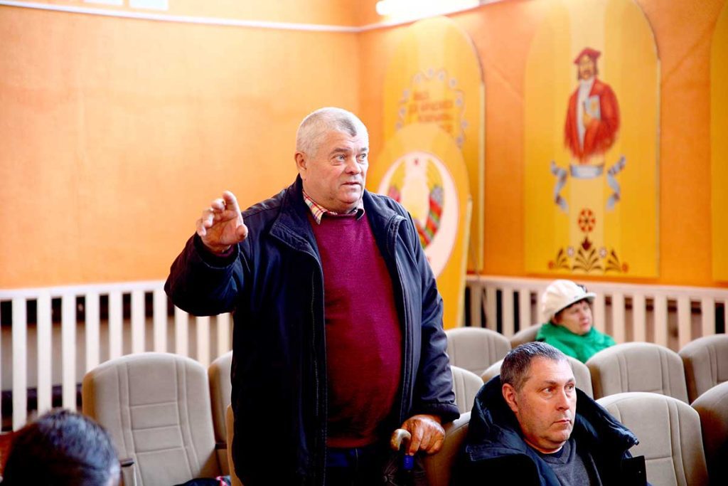 В Климовичах провели встречу жителей микрозоны «50 лет СССР»