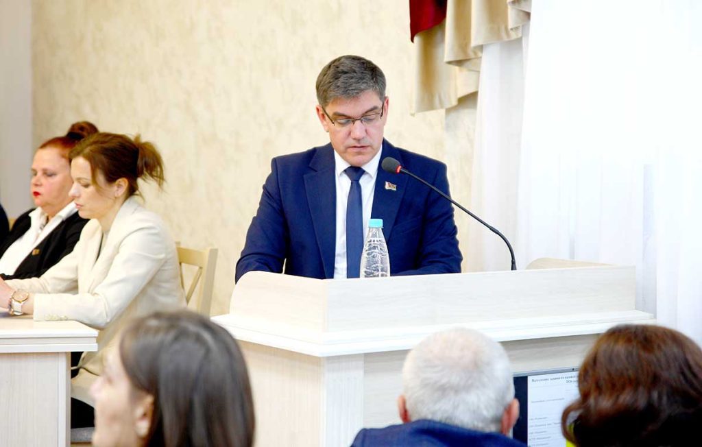 На заседании Климовичского райисполкома подвели итоги первого квартала
