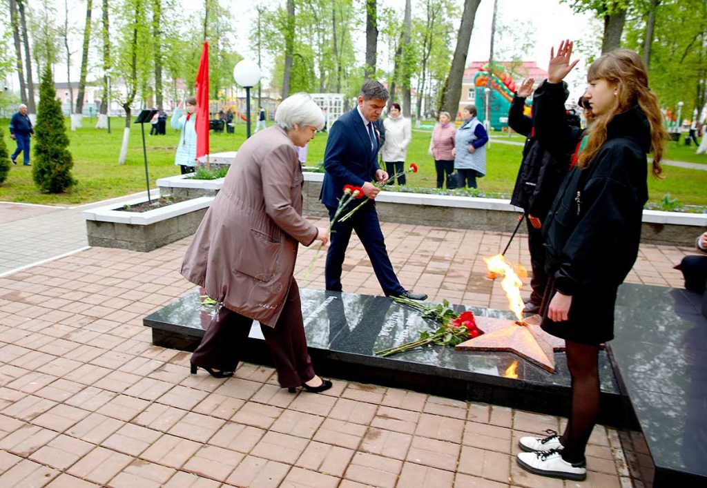 На Климовщине проходят торжества, посвященные Дню Великой Победы