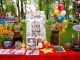 Тематические и стилизованные площадки, аттракционы работают в парке Народного единства в Климовичах Главная
