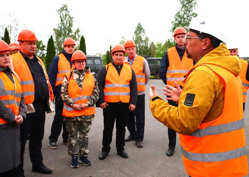 В Климовичском лесхозе провели межрайонный семинар по охране труда