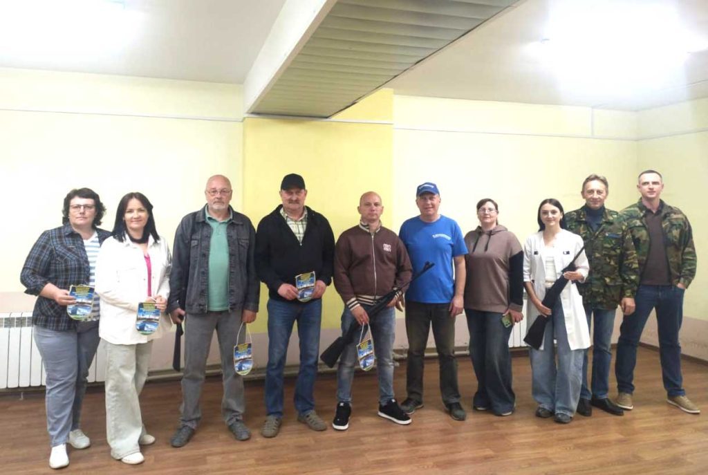 На Климовичском КХП провели соревнования по пулевой стрельбе