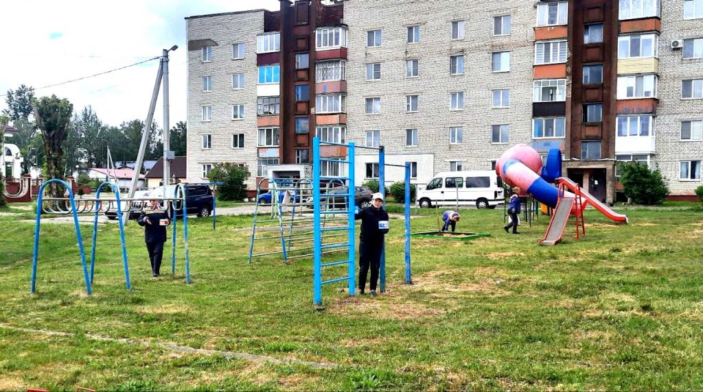 В Климовичах РОО «Белая Русь» и работники ЖКХ реализуют совместный проект