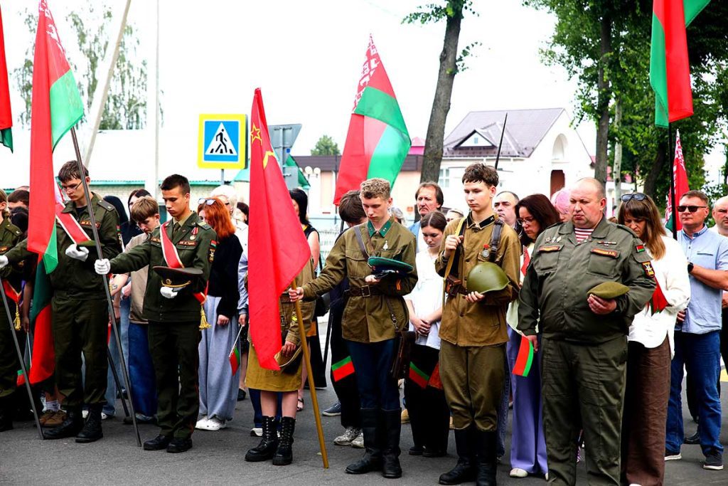В Климовичах почтили память жертв Великой Отечественной войны