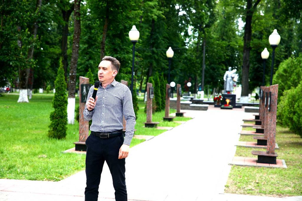 В Климовичах почтили память жертв Великой Отечественной войны