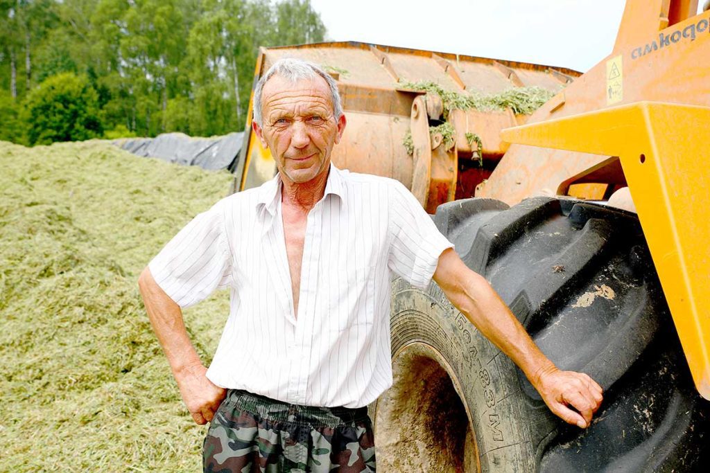ОАО «Роднянский» в числе лидеров на заготовке кормов