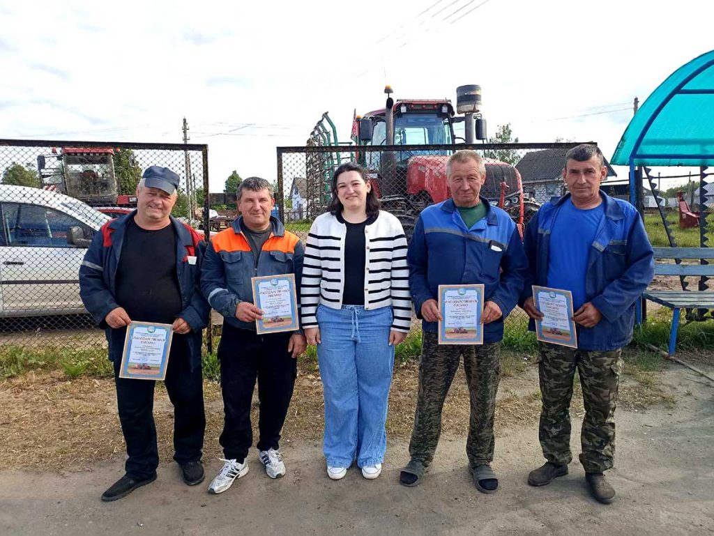 На Климовщине чествовали передовиков посевной кампании