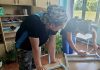 Чем занималась производственная бригада в Роднянской средней школе