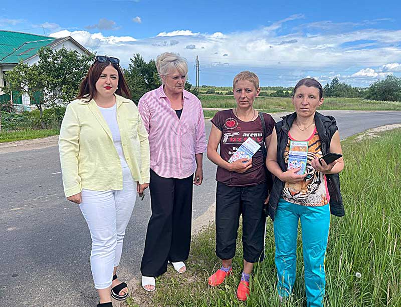 Жара требует осторожности: в Тимоново прошел профилактический рейд