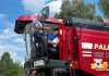 Сотрудники Климовичского РОЧС напоминают правила безопасности во время уборочной страды