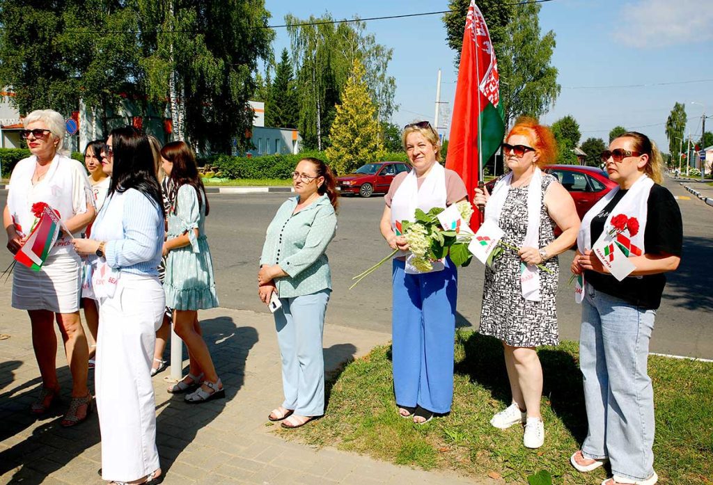 Климовчане встречают День Независимости патриотическим автопробегом