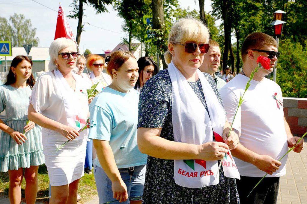 Климовчане встречают День Независимости патриотическим автопробегом