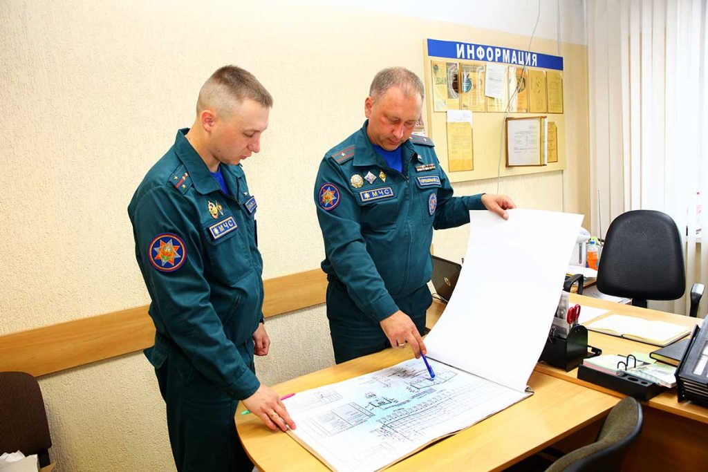 Как климовичские спасатели продолжают традиции огнеборцев