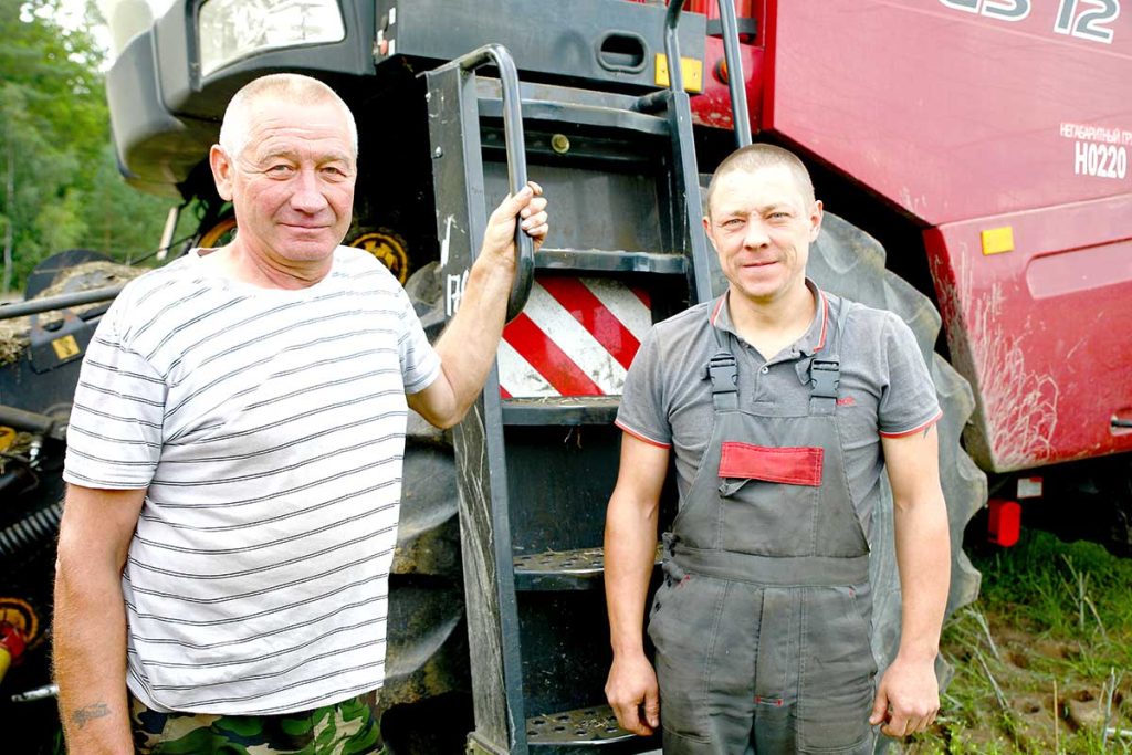 В КСУП «Михалинский» переходят от уборки рапса к колосовым культурам