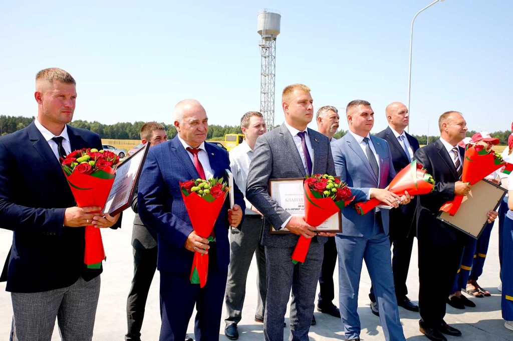В Климовичском районе открыли современный комплекс по откорму свиней на 51 тысячу голов в год