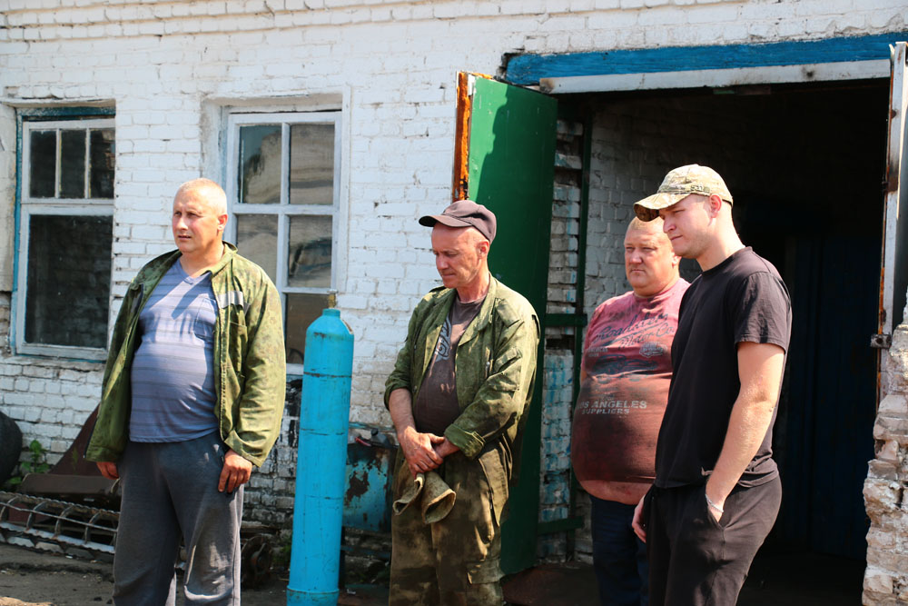 Уборочная страда на контроле климовичских милиционеров