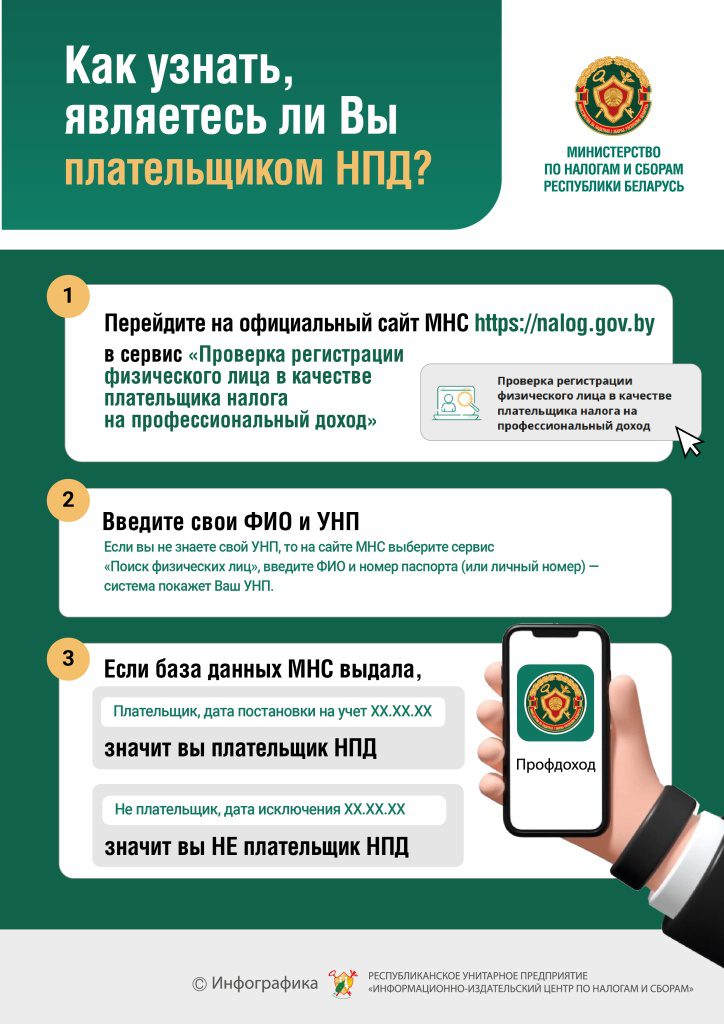 Минимальный налог для самозанятых установлен в Беларуси с 1 июля