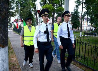 Милиция и дружинники Климовщины охраняют правопорядок на праздниках Главная