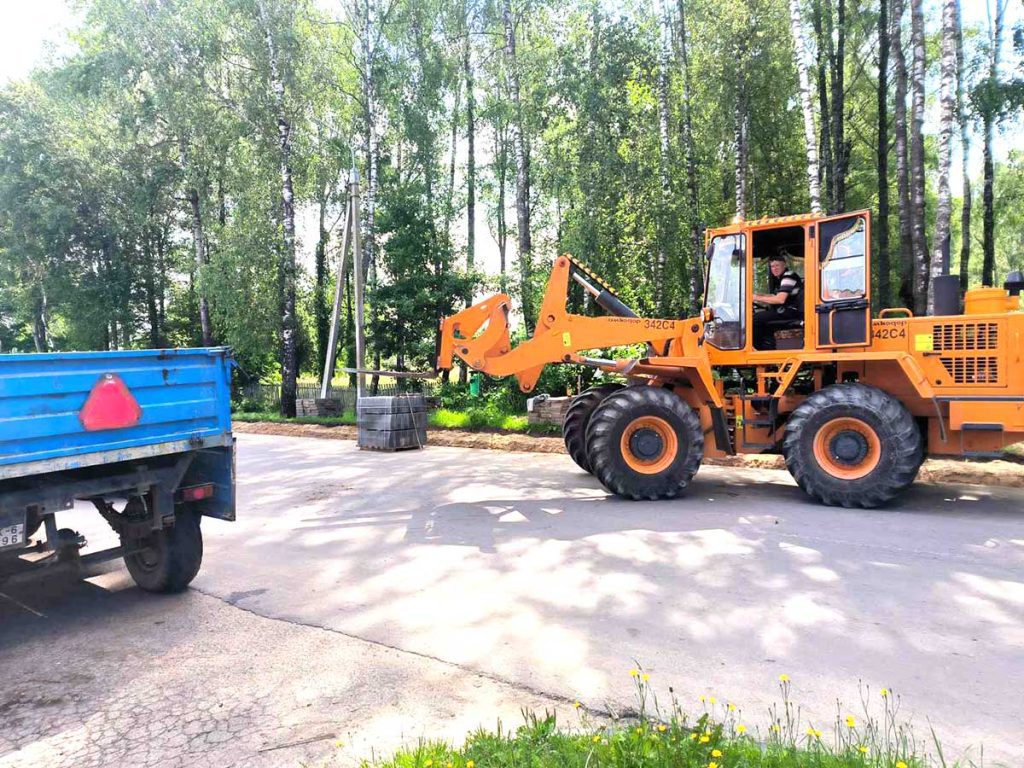 Где в Климовичах улучшают дорожную инфраструктуру