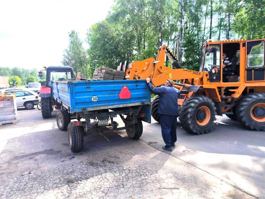 Где в Климовичах улучшают дорожную инфраструктуру