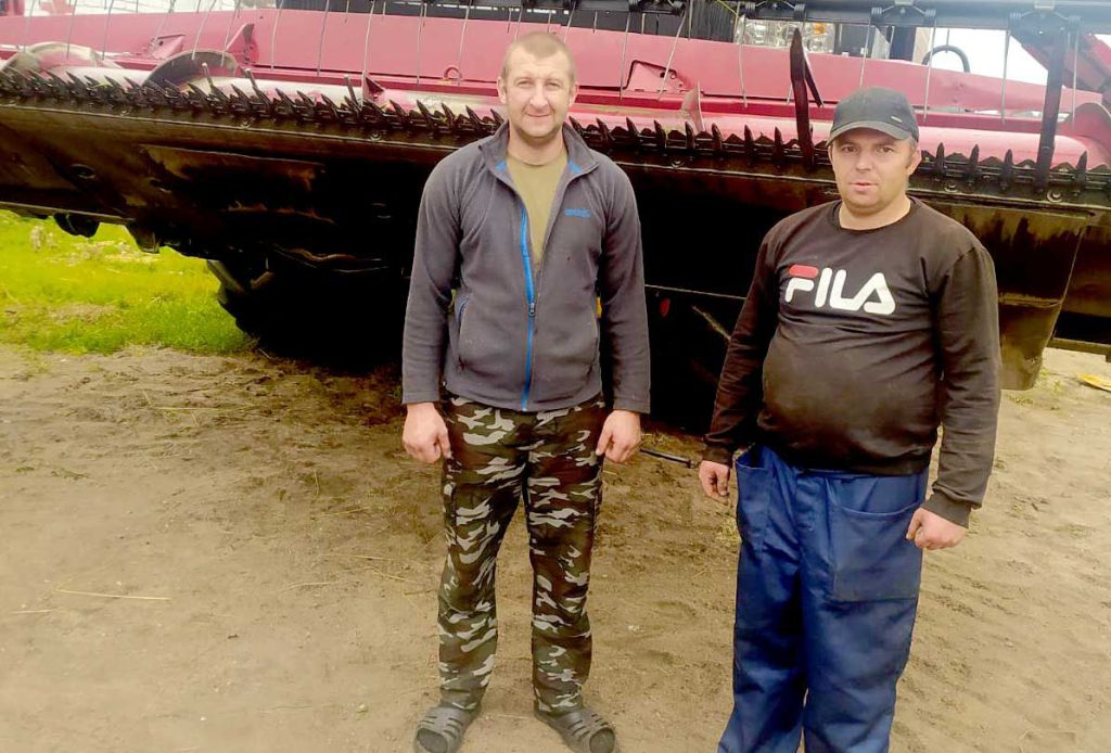 В ОАО «Макеевичи» Климовичского района убрали рапс и ячмень