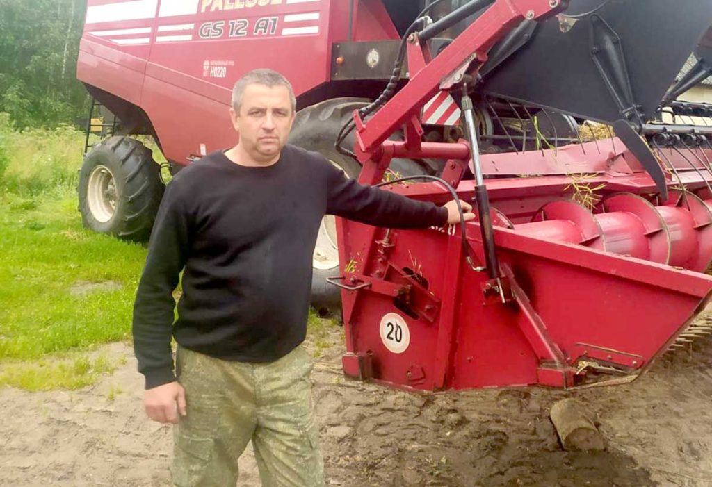 В ОАО «Макеевичи» Климовичского района убрали рапс и ячмень