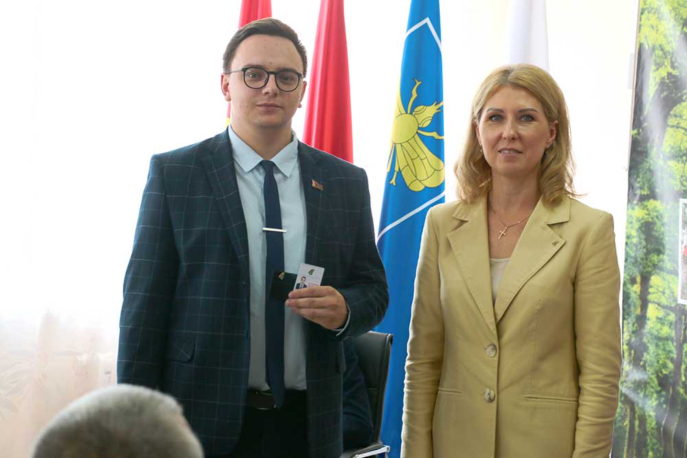 Председатель Белорусской партии «Белая Русь» Ольга Чемоданова встретилась с климовчанами