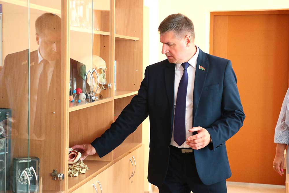 Сергей Давыдов побывал с рабочей поездкой в Климовичском районе