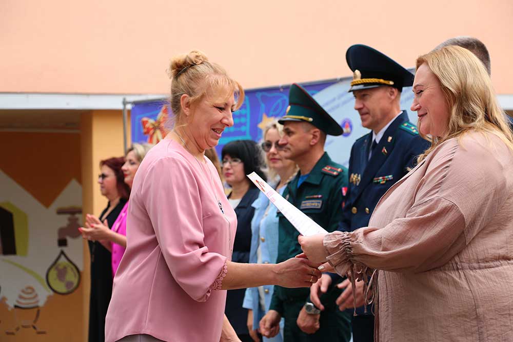 Первый звонок прозвенел для школьников Климовщины