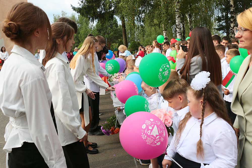 Первый звонок прозвенел для школьников Климовщины