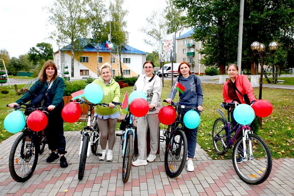 В Климовичах провели районный велопробег «Выбирай и двигайся!»